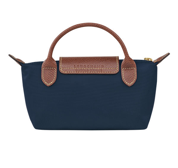 Longchamp Women's Le Pliage Original Pouch With Handle Navy