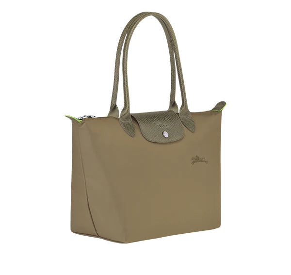 Longchamp Women's Le Pliage Green M Tote Bag Artichoke