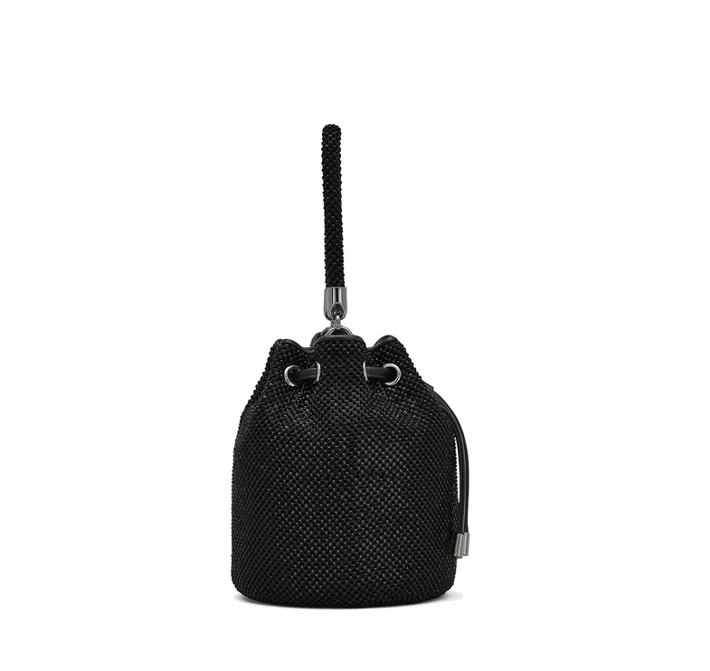 Marc Jacobs Women's The Rihenstone Mini Bucket Bag Black