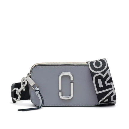 Marc Jacobs Women's The Snapshot Crossbody Bag Wolf Grey Multi