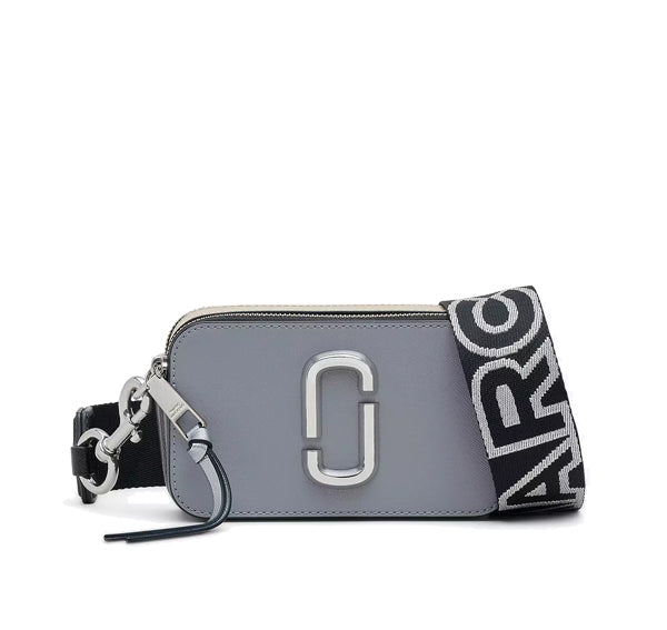 Marc Jacobs Women's The Snapshot Crossbody Bag Wolf Grey Multi