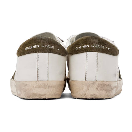 Golden Goose Women's Super Star Sneakers Optic White/Olive