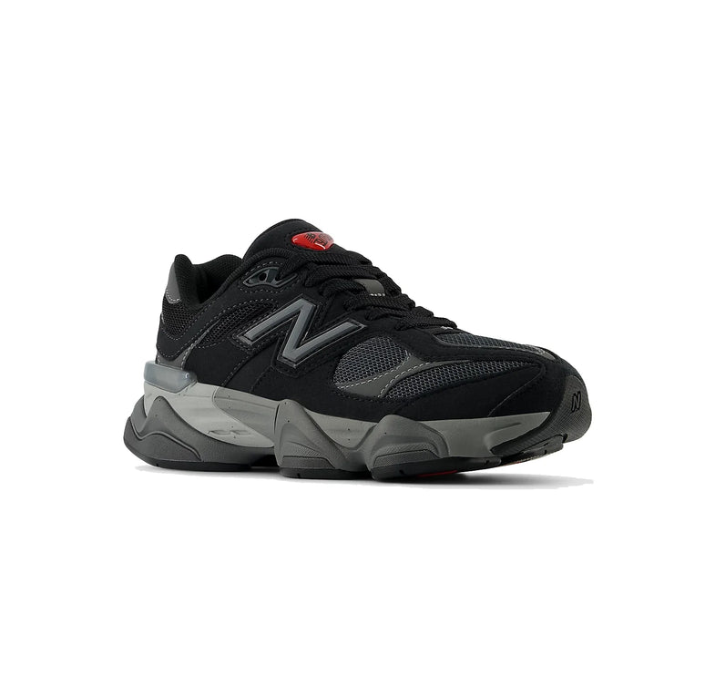 New Balance Grade School 9060 Black with Castlerock GC9060BK