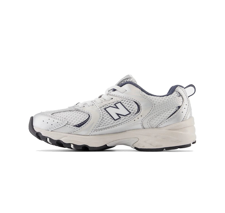 New Balance Little Kid's 530 Summer Fog with Nimbus Cloud and Navy PZ530KA