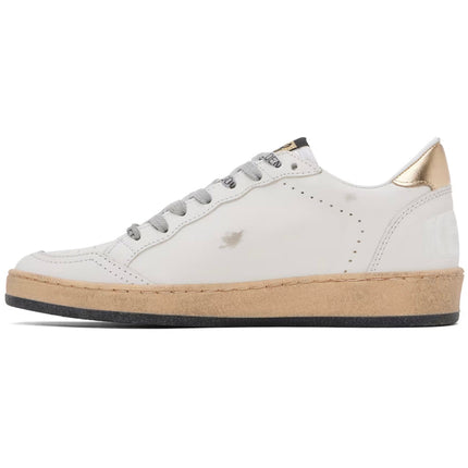 Golden Goose Women's Ball Star Sneakers White/Gold