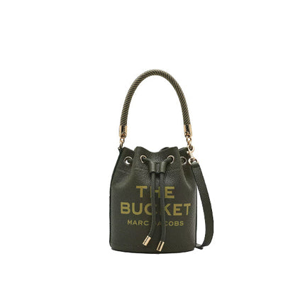 Marc Jacobs Women's The Leather Bucket Bag Forest