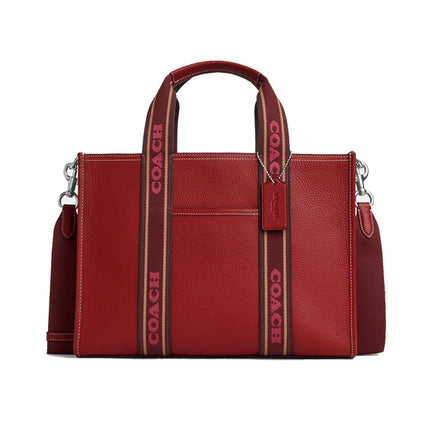 Coach Women's Smith Tote Silver/1941 Red Multi