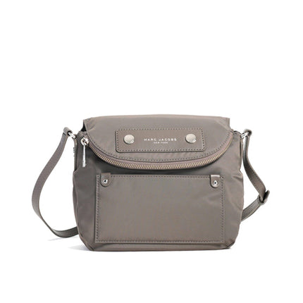 Marc Jacobs Women's Preppy Mini Natasha Crossbody Bag Quartz Grey - Ready to Ship