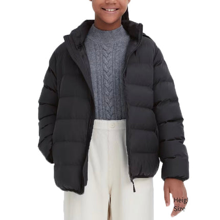 Uniqlo Kid's Pufftech Washable Parka (Warm Padded) 09 Black