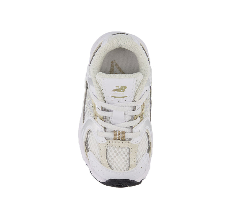 New Balance Toddler's 530 White with Stoneware IZ530RD - Ready to Ship