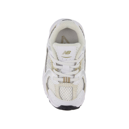 New Balance Toddler's 530 White with Stoneware IZ530RD