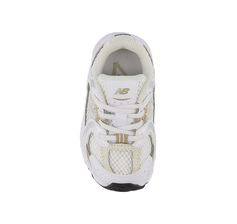 New Balance Toddler's 530 White with Stoneware IZ530RD