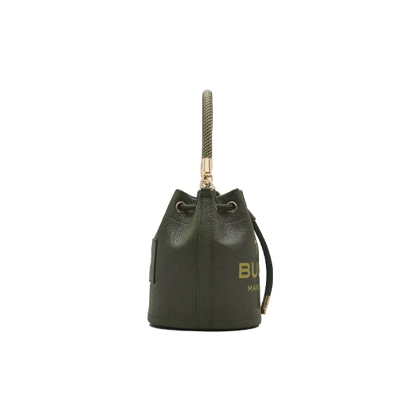 Marc Jacobs Women's The Leather Bucket Bag Forest