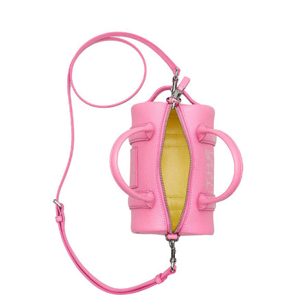 Marc Jacobs Women's The Leather Mini Duffle Bag Petal Pink