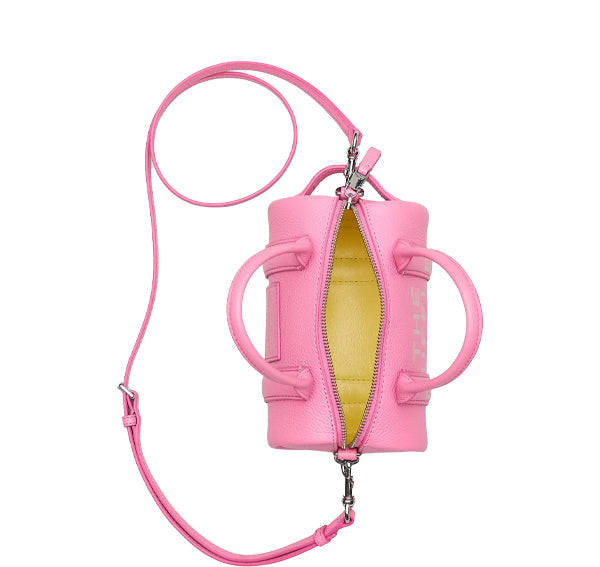 Marc Jacobs Women's The Leather Mini Duffle Bag Petal Pink