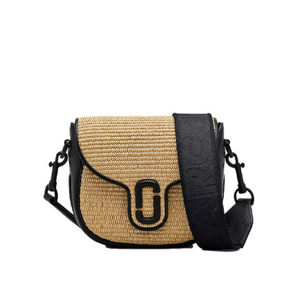 Marc Jacobs Women's The Woven J Marc Small Saddle Bag