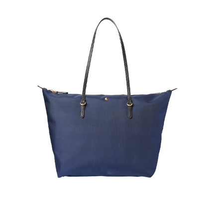 Polo Ralph Lauren Women's Medium Nylon Keaton Tote Navy - Hemen Kargoda