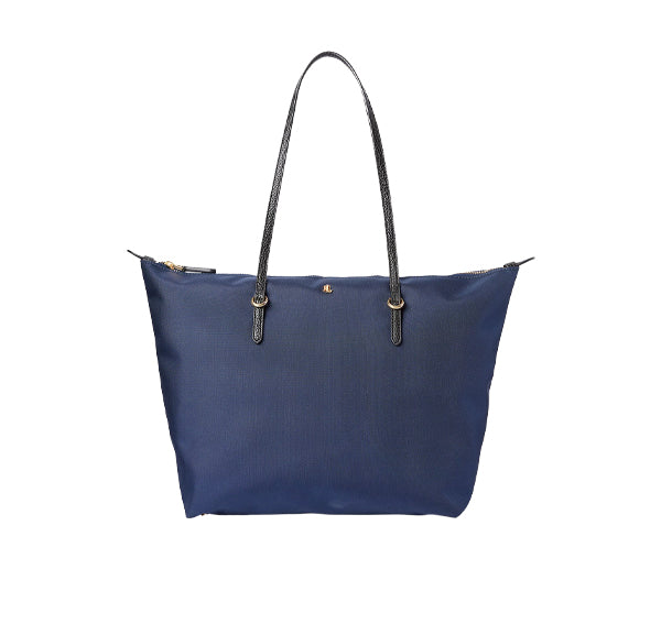 Polo Ralph Lauren Women's Medium Nylon Keaton Tote Navy - Hemen Kargoda