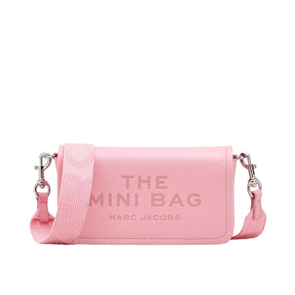 Marc Jacobs Women's The Leather Mini Bag Ribbon Pink