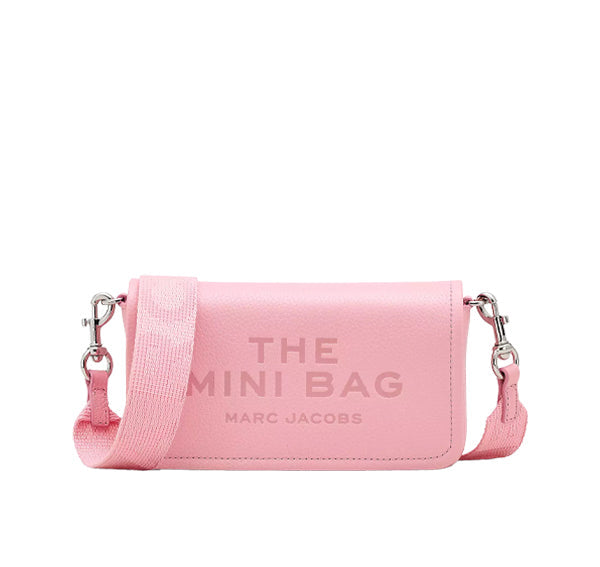 Marc Jacobs Women's The Leather Mini Bag Ribbon Pink