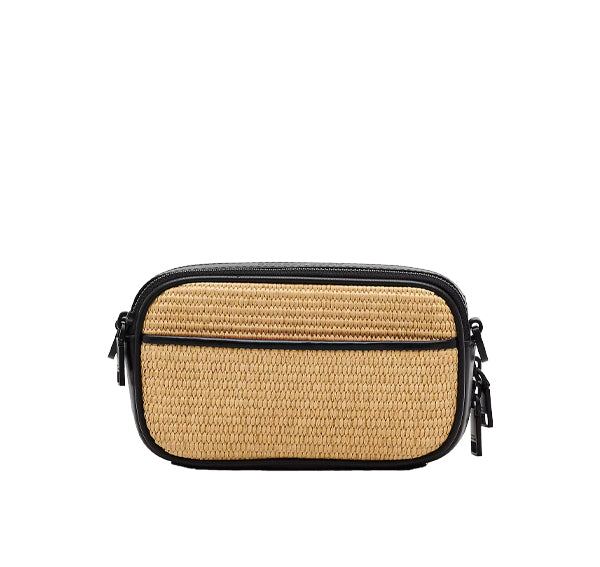 Marc Jacobs Women's The Woven Snapshot Black/Multi