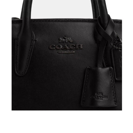 Coach Women's Andrea Mini Carryall Black Copper Black