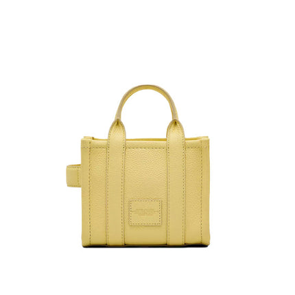 Marc Jacobs Women's The Leather Mini Tote Bag Custard