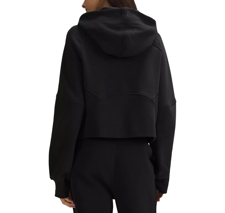 lululemon Women's Scuba Oversized Half Zip Hoodie Black