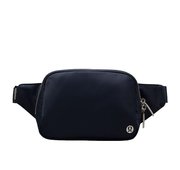 lululemon Unisex Everywhere Belt Bag Large 2L Metal Hardware True Navy Silver