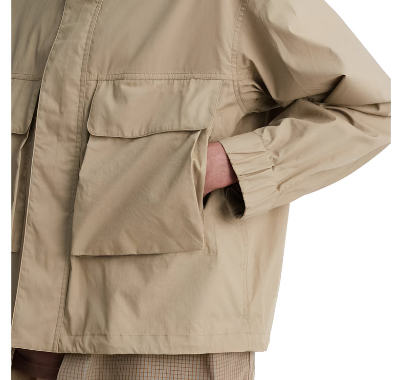 Uniqlo Men's Utility Hooded Jacket 32 Beige