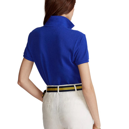 Polo Ralph Lauren Women's Classic Fit Mesh Polo Shirt Heritage Royal