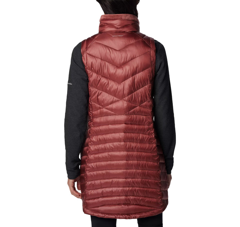 Columbia Women's Joy Peak Long Vest Beetroot