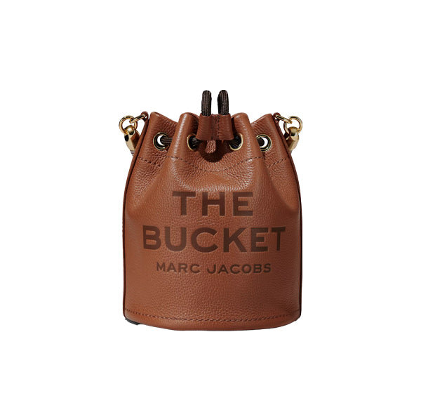 Marc Jacobs Women's The Leather Bucket Bag Argan Oil