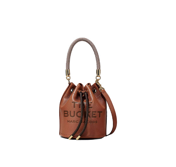 Marc Jacobs Women's The Leather Bucket Bag Argan Oil