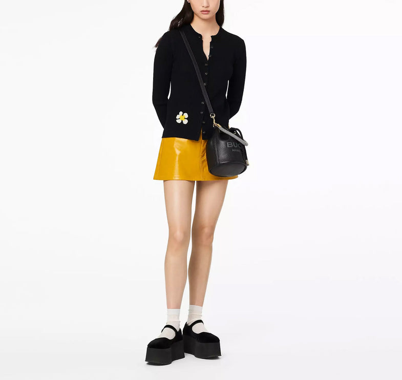 Marc Jacobs Women's The Leather Bucket Bag Black