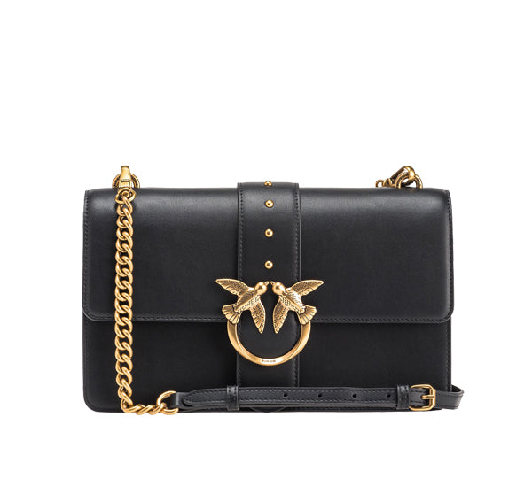 Pinko Women's Classic Love Bag Simply Black/Gold