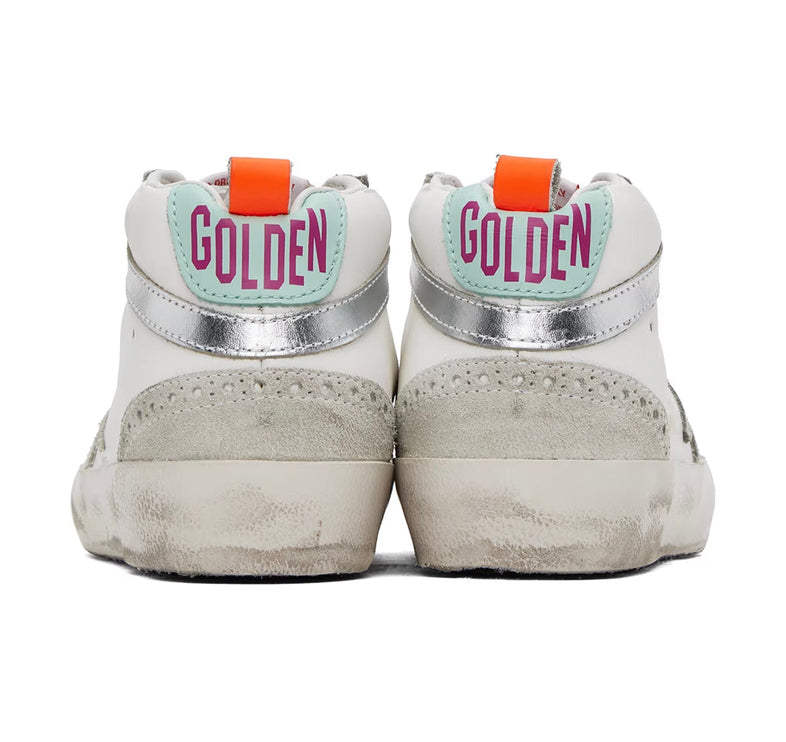 Golden Goose Women's Mid Star Sneakers White