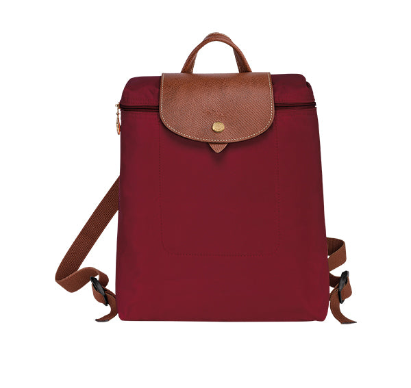 Longchamp Women's Le Pliage Original M Backpack Red