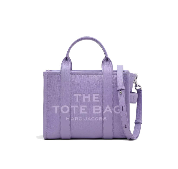 Marc Jacobs Women's The Leather Small Tote Bag Lavender