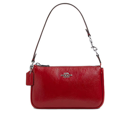 Coach Women's Nolita 19 Silver/Red