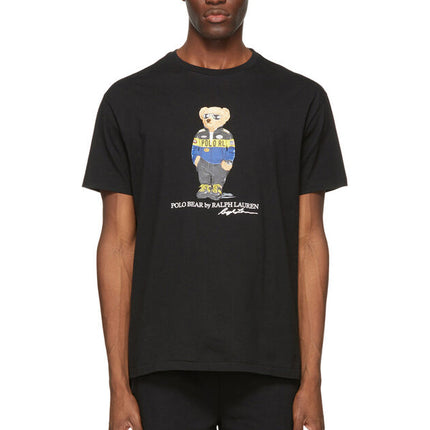 Polo Ralph Lauren Men's Polo Bear Jacket Tee Black