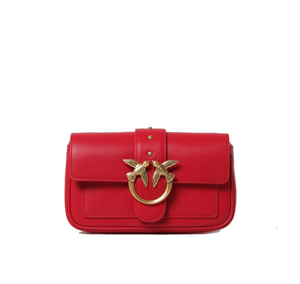 Pinko Women's Pocket Love Bag One Simply Red