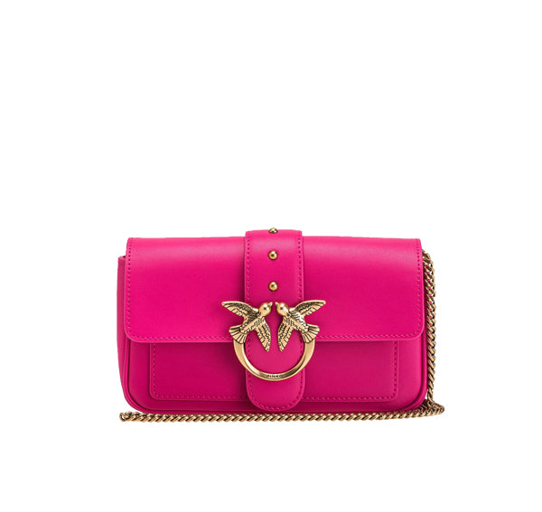 Pinko Women's Pocket Love Bag One Simply Pink