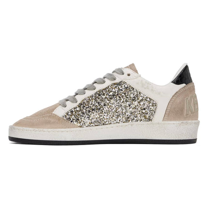 Golden Goose Women's Ball Star Sneakers Shine/Taupe - Ready to Ship