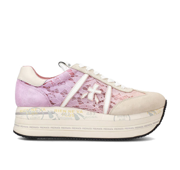 Premiata Women's Beth Sneakers Pink 6713