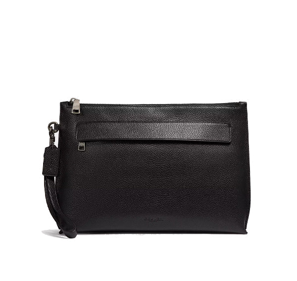 Coach Unisex Carry All Pouch Black