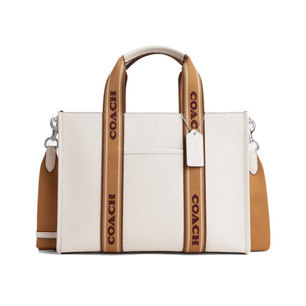 Coach Women's Smith Tote Silver/Chalk Multi