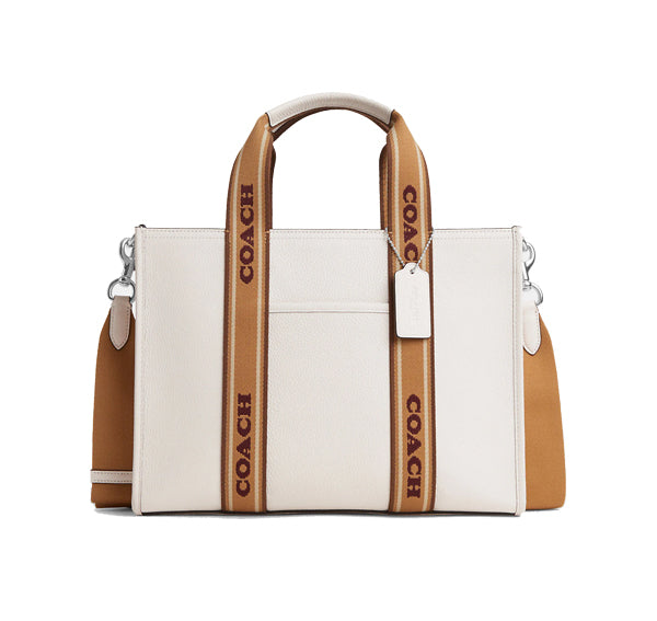 Coach Women's Smith Tote Silver/Chalk Multi