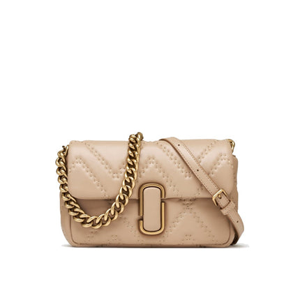 Marc Jacobs Women's The J Marc Mini Quilted Shoulder Bag Camel