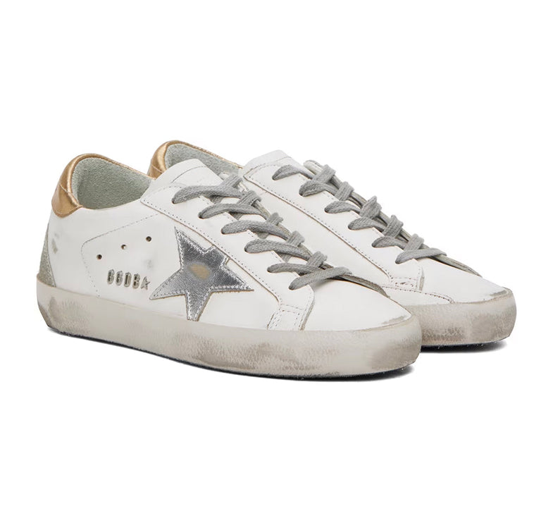 Golden Goose Women's Super Star Sneakers Gold